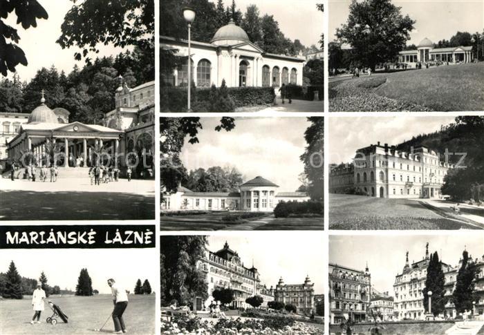 Marianske Lazne Kurhaus Golfplatz Sanatorien