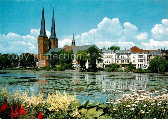 Luebeck Kirche Stadtansicht