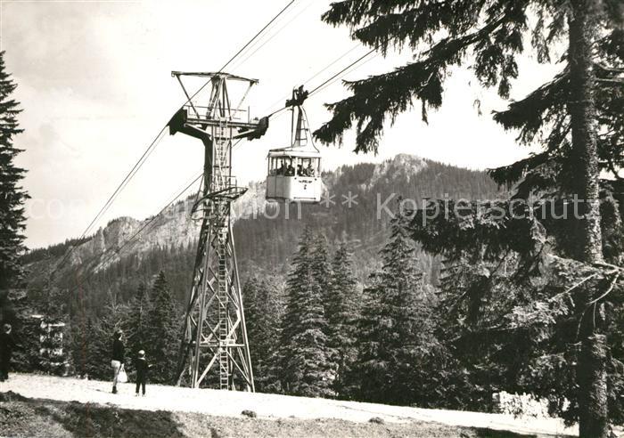 Tatry Vysoke Gebirge Seilbahn Winterlandschaft