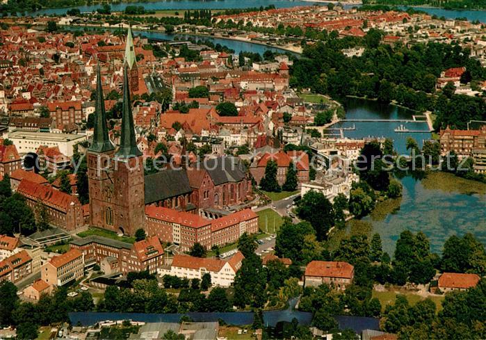 Luebeck Fliegeraufnahme