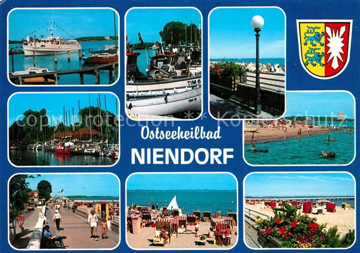 Niendorf Ostseebad Hafen Strand Promenade
