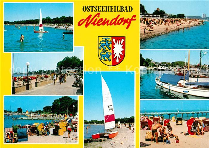 Niendorf Ostseebad Strand Seebruecke Hafen