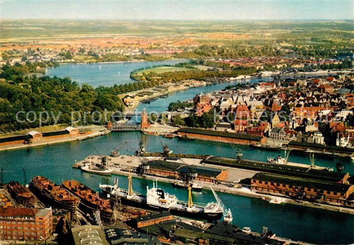 Luebeck Fliegeraufnahme