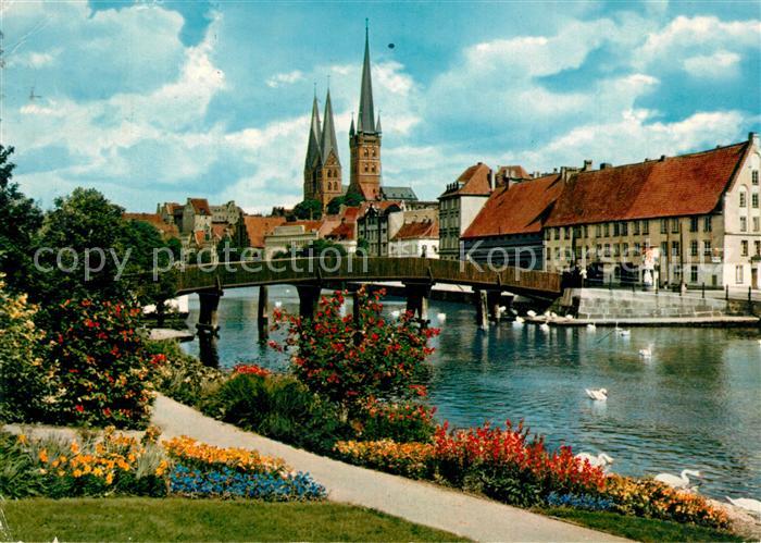 Luebeck Blick vom Malerwinkel