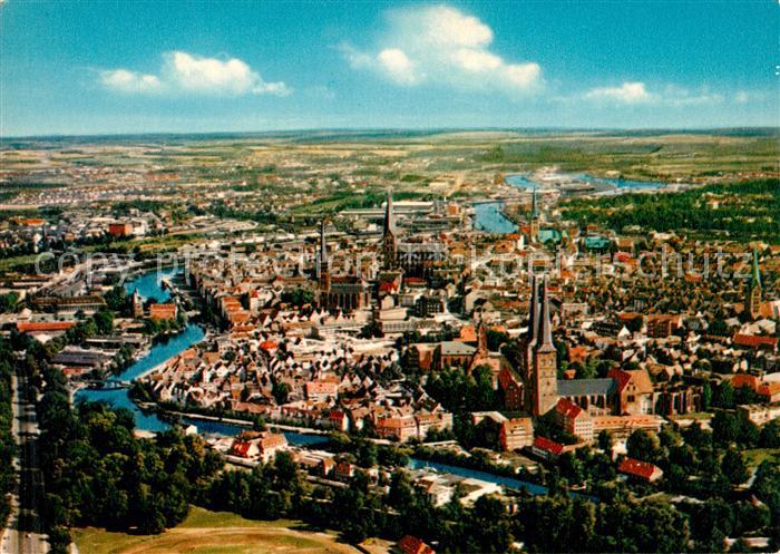 Luebeck Fliegeraufnahme