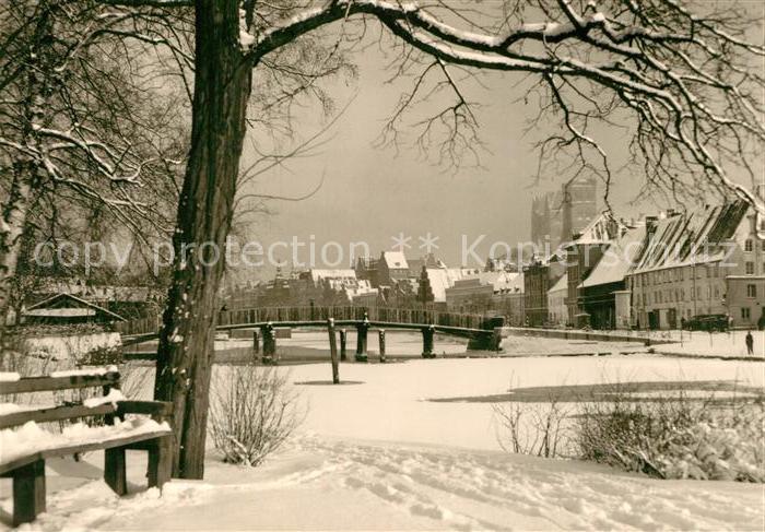 Luebeck Malerwinkel Winter