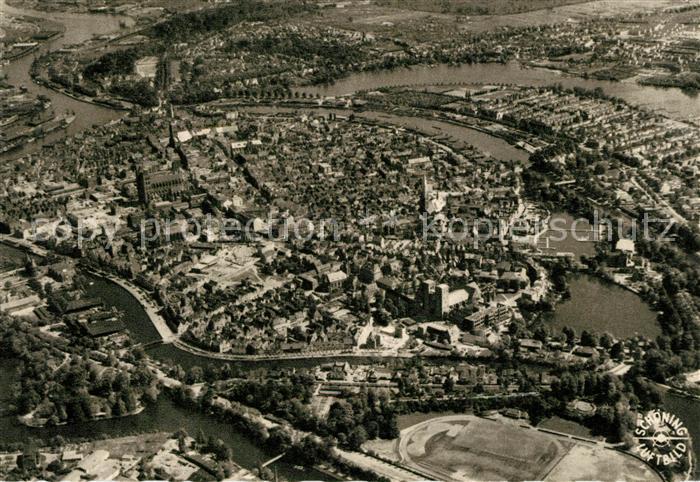 Luebeck Fliegeraufnahme