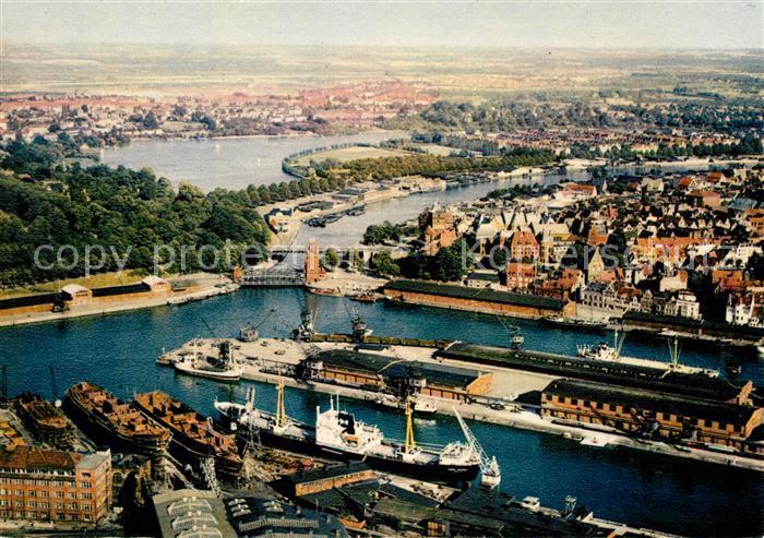 Luebeck Fliegeraufnahme