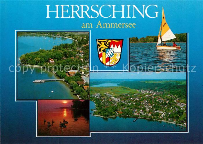 Herrsching Ammersee Fliegeraufnahme