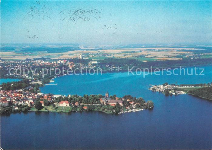 Ratzeburg Fliegeraufnahme Domhalbinsel