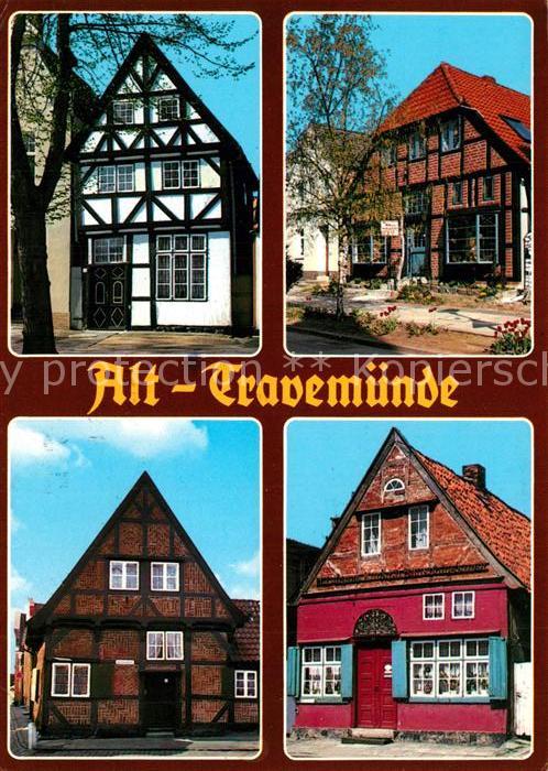Travemuende Ostseebad Fachwerkhaeuser