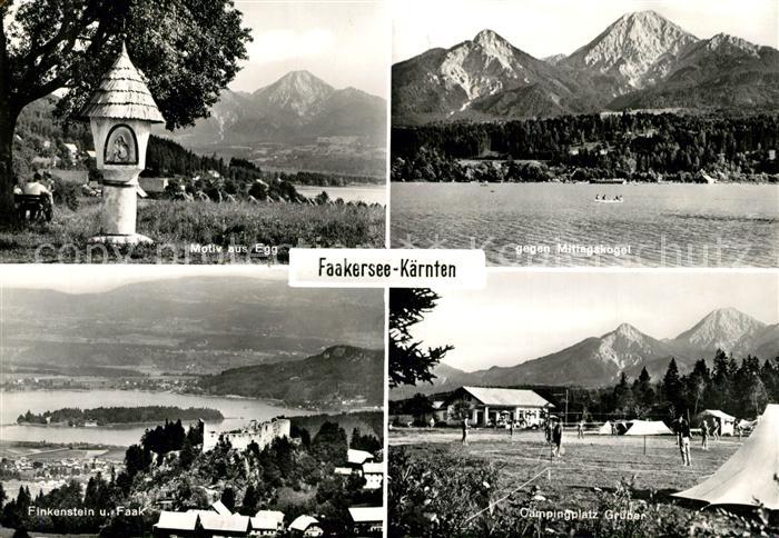 Faakersee Egg Mittagskogel Finkenstein Faak Campingplatz Gruener