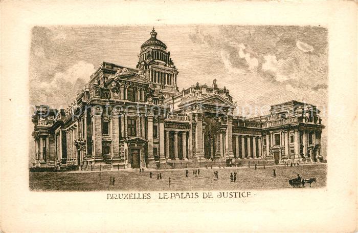 Bruxelles Bruessel Justizpalast