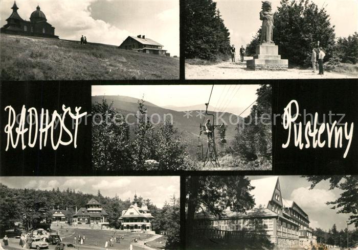 Radhost Pusterny Sessellift Denkmal