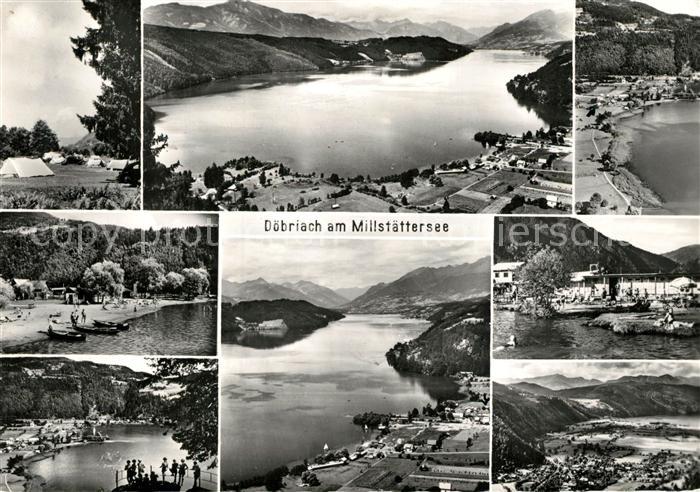 Doebriach Millstaettersee Panoramen