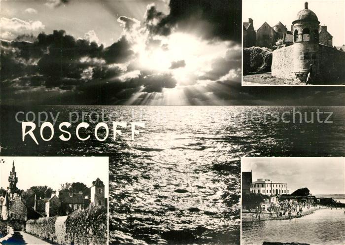 Roscoff Tourelle Marie Stuart Strand Altstadt