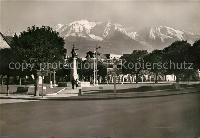 Sallanches Place Charles Albert Mont Blanc