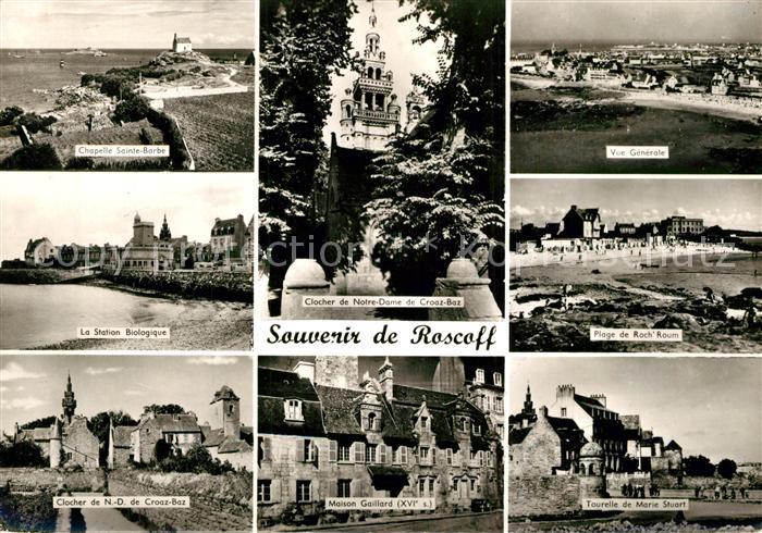 Roscoff Chapelle Sainte Barbe Station Biologique Tourelle Marie Stuart