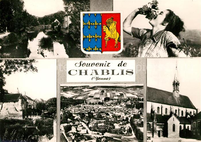 Chablis Kirche Panorama