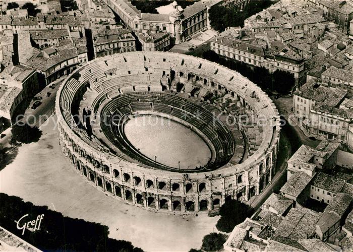 Nimes Fliegeraufnahme Arena