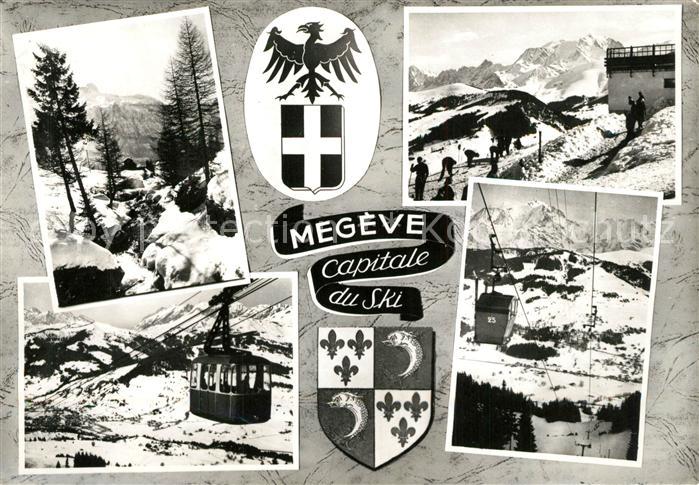 Megeve Skigebiet Winter