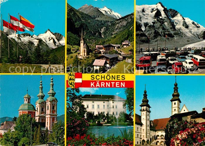 Heiligenblut Kaernten Grossglockner Kreuzkirche Villach Landhaushof Klagenfurt