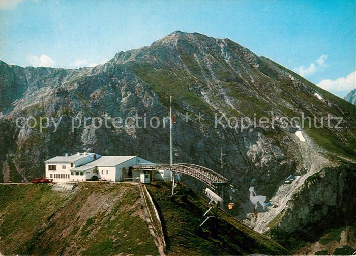 Kleinwalsertal Riezlern Kanzelwandbahn Bergstation Hammerspitze