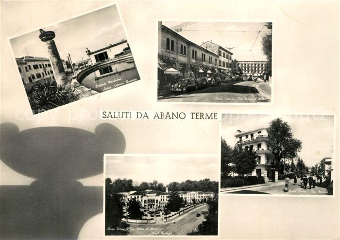 Abano Terme Sorgenti Montironi Via Pietro Via Marina