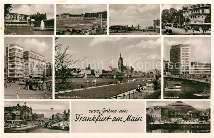 Frankfurt Main Palmengarten Stadion Flughafen Rhein Main Zoo Gesellschaftshaus A