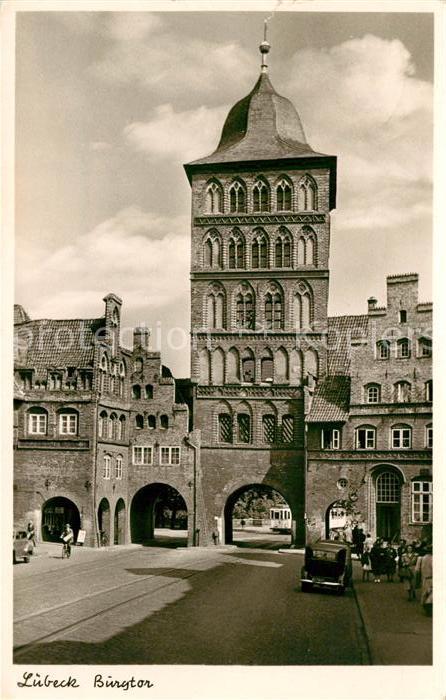 Luebeck Burgtor