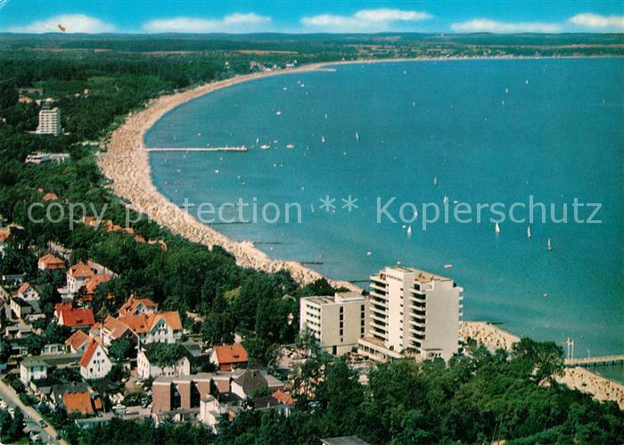 Timmendorfer Strand Ostseeheilbad Hotel Maritim Fliegeraufnahme