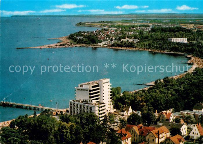 Timmendorfer Strand Ostseeheilbad Hotel Fliegeraufnahme
