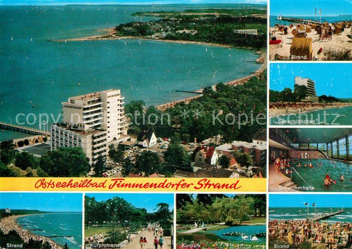 Timmendorfer Strand Strand Kurpromenade Kurpark Hallenbad Seeschloesschen Hotel
