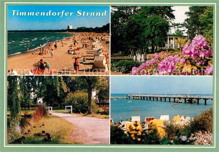 Timmendorfer Strand Strand Kurpark Trinkkurhalle Seebruecke