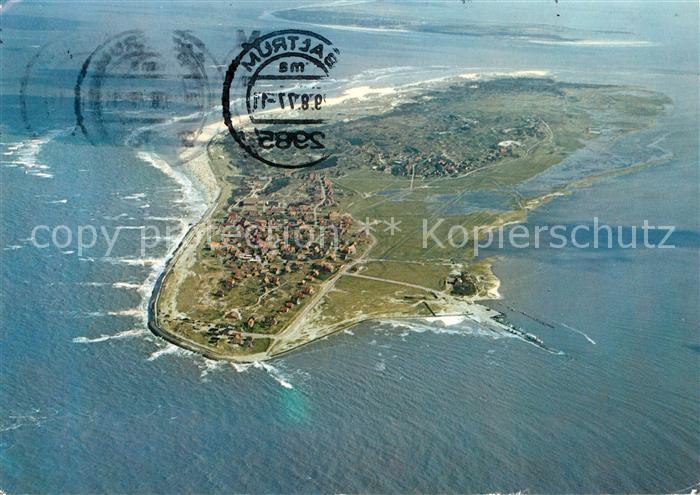 Baltrum Nordseebad Fliegeraufnahme