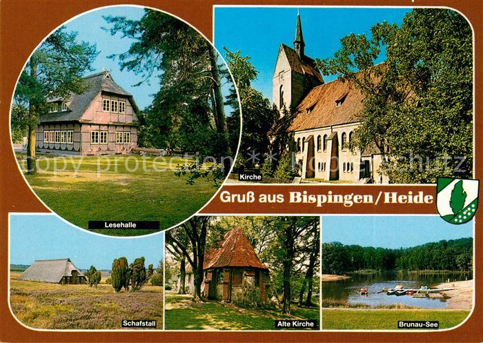 Bispingen Lesehalle Kirche Schafstall Alte Kirche Brunausee