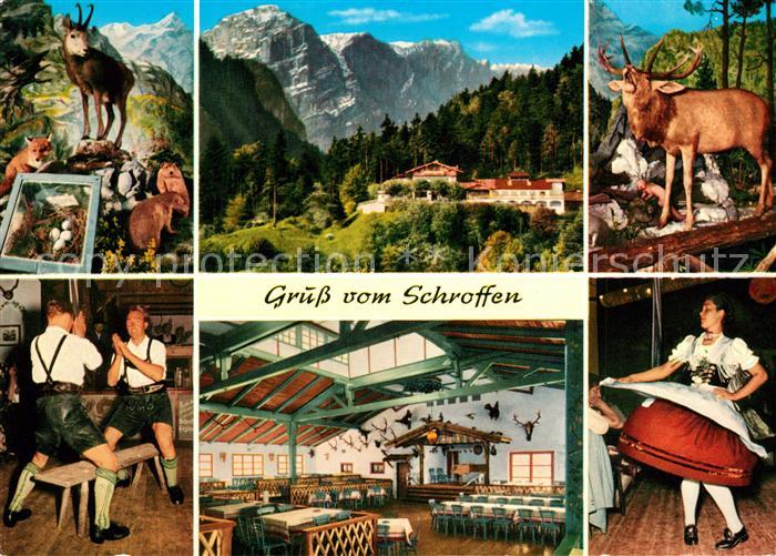 Bad Reichenhall Berghof Zum Schroffen Saal Trachten Volkstanz Wild Alpen