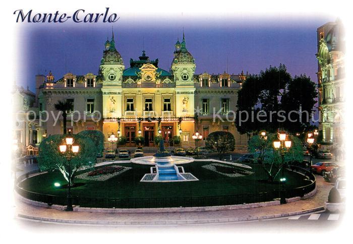 Monte-Carlo Casino la nuit