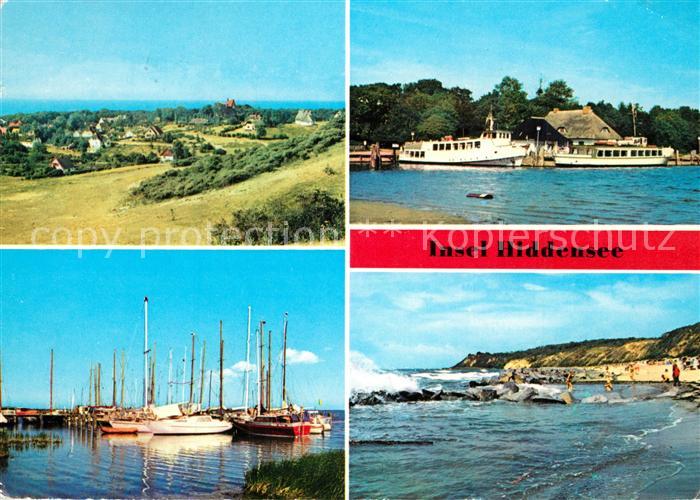 Kloster Hiddensee Hafen Strand Vitte Hafen