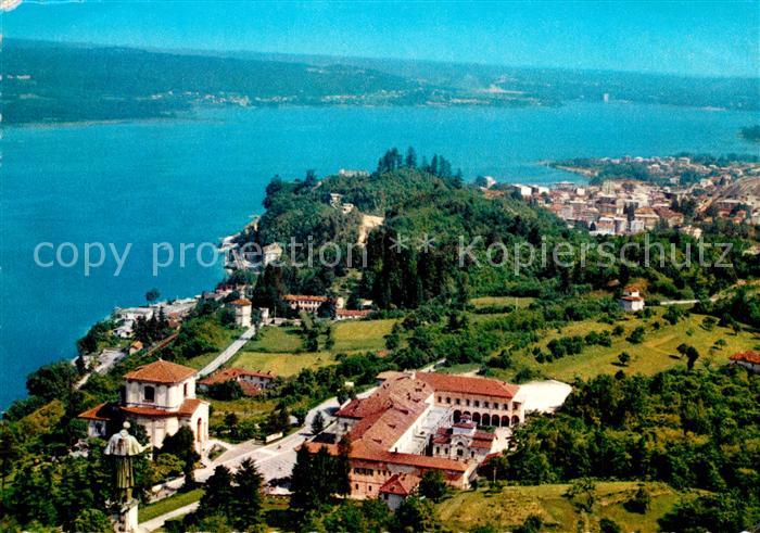Arona Lago Maggiore San Carlo veduta aerea