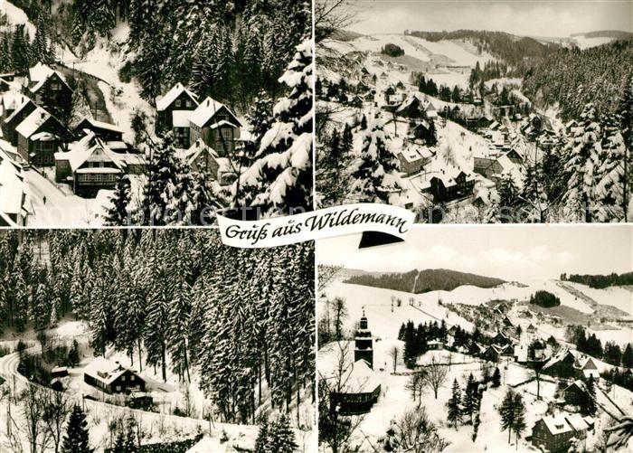 Wildemann Teilansichten Winterlandschaft