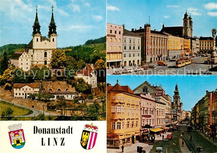 Linz Donau Poestlingberg Wallfahrtskirche Hauptplatz Landstrasse Wappen