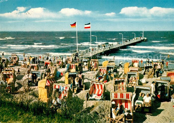 Timmendorfer Strand Strand Seebruecke Ostseeheilbad
