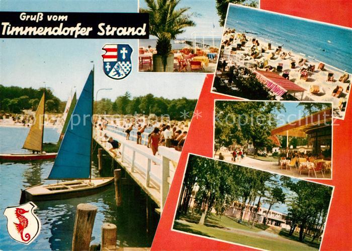 Timmendorfer Strand Seebruecke Strand Restaurant Terrasse Ostseeheilbad