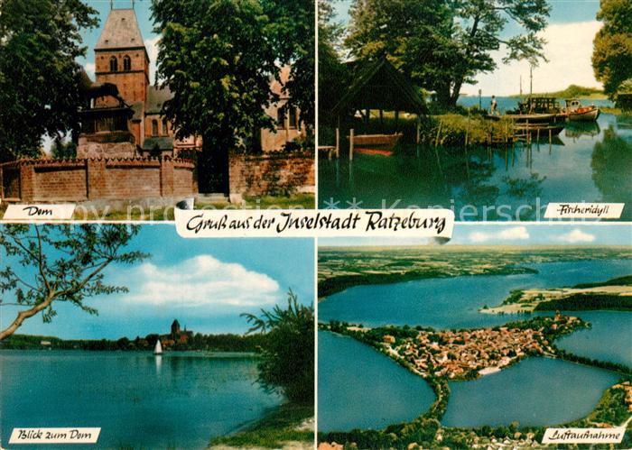 Ratzeburg Dom Fischeridyll Inselstadt Naturpark Lauenburgische Seen Fliegeraufna