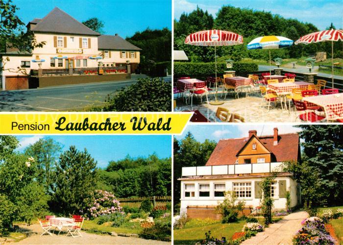Laubach Hessen Gasthaus Pension Laubacher Wald Terrasse Garten