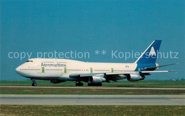 Flugzeuge Zivil Aeromaritime International Boeing B-747-3B3 F-GETB