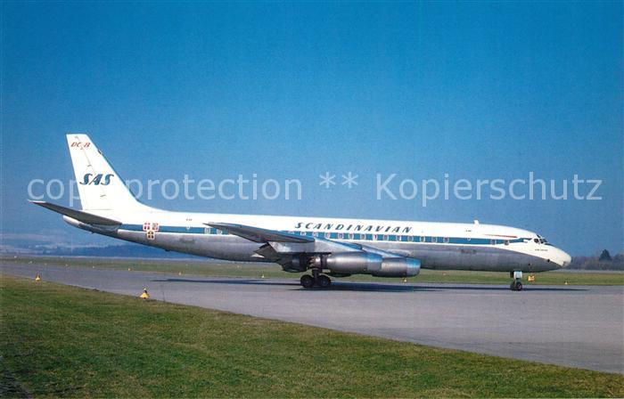 Flugzeuge Zivil SAS Scandinavian Douglas DC-8-30 OY-KTA c/n 45384/50
