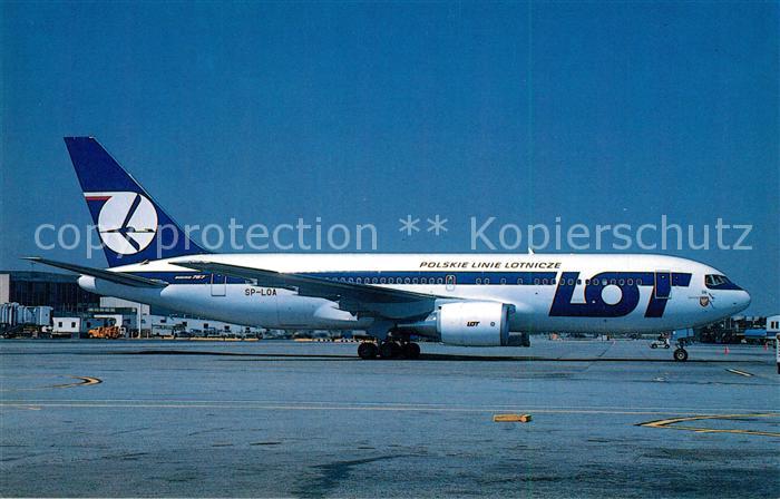 Flugzeuge Zivil LOT- Polish Airlines Boeing 767-25D c/n 24733 SP-LOA