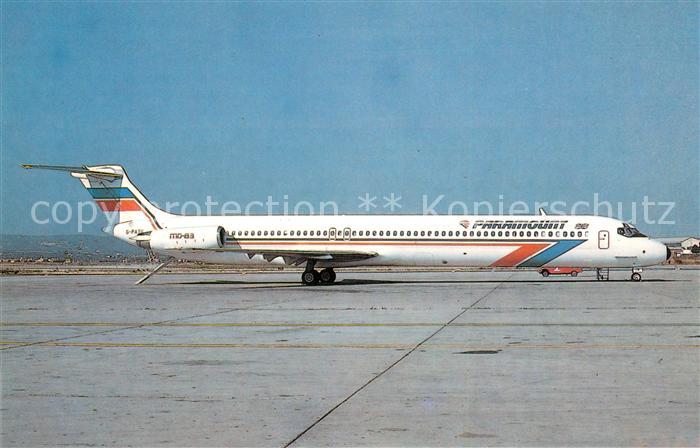 Flugzeuge Zivil Paramount McD Douglas MD-83 G-PATB c/n 49400